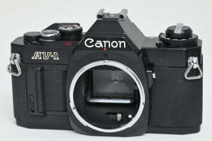 【外観特上級】キヤノン CANON AV-1 ボディ ブラック　#s4835