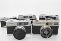 【訳あり】ジャンク フィルムカメラ レンジファインダー等 16台まとめて MINOLTA OLYMPUS ヤシカ Canonなど　#e8352_画像6