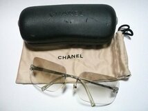 CHANEL（シャネル）★ラインストーン ココマーク　サングラス（ケース付き）4017-D★グラデーションレンズ_画像1