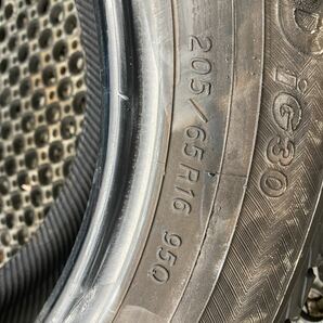 スタッドレス ヨコハマ iG30 205-65R16 冬タイヤ 4本セット バリ山 室内保管 15年製 スタッドレスタイヤの画像10