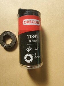 オレゴン 0.325P 8Tリム 画像は、スモールドラムSM-7用 ラージドラム用STD-7用も同価格にて 1個のみの場合、送料全国一律￥94円可能