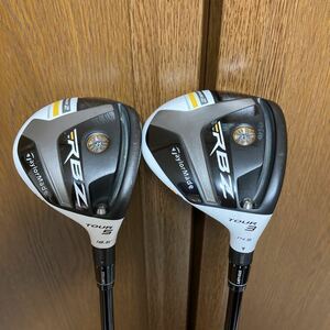 テーラーメイド RBZ STAGE2 TOUR フェアウェイウッド3W/5W フレックスS日本仕様2本セット