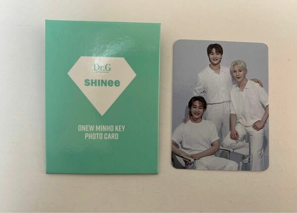 ドクタージー　Dr.g SHINee フォトカード　ミノ　オニュ　キー　シャイニー　MINHO KEY ONEW