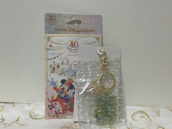 【新品未使用】ディズニーランド40周年グランドフィナーレ キーチェーン グーフィー