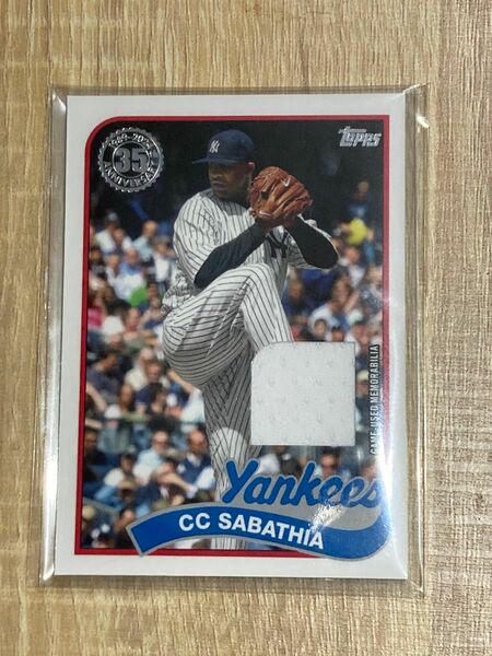 2024 Topps Series 1 CC SABATHLA Relic 89BR-CS レリックカード