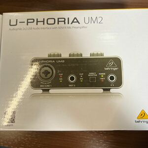 USB オーディオインターフェース U-PHORIA BEHRINGER ベリンガー 