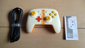 PowerA Enhanced Wired Controller Nintendo Switch 有線コントローラー Vintage Star 