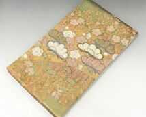 袋帯 正絹 膨れ四季花辻が花模様 袋帯 良品 リサイクル 結婚式 入学式 卒業式 パーティー g0777_画像2