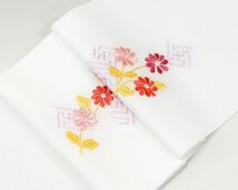 半衿 ポリエステル 刺繍 日本製 刺繍半襟 和装小物 着物 n984_画像3