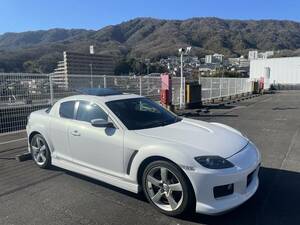 RX-8 SE3P 中期　6MT タイプS BOSEオーディオ　マツスピフルエアロ　サンルーフ　カードキー　オートクルーズ　★乗って帰れます