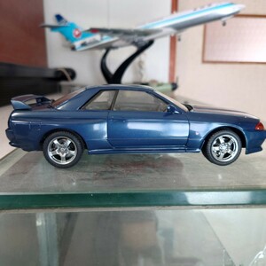 タミヤ　スカイラインGTR R32 ダークブルーパール　完成品