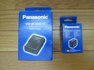 Panasonic (パナソニック) 充電器 VW-BC10-K バッテリーパック VW-VBK360 未使用品 送料無料！