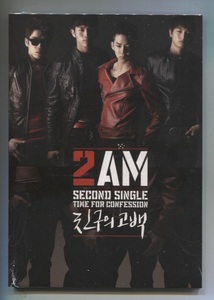 韓国CD★　2AM 　2nd Single 「Time For Confession」 ★　未開封品