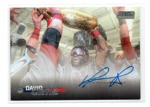 2023 Topps Stadium Club [DAVID ORTIZ/デビッドオルティーズ] Autograph (直書き直筆サイン) Card MLB BOSTON RED SOX