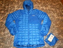 【室内にて試着のみ/送料込み！】Rab QDN-８１-PB-M　Kaon Jacket　ケイオンジャケット　カラー Polar Blue　サイズ M （JPN　L）_画像1