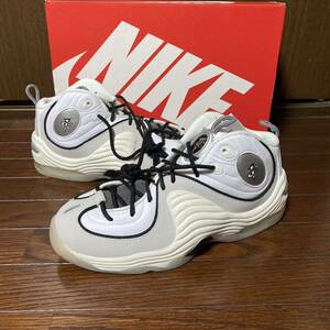 【セール】定価25300円　新品28.5cm nikeナイキair penny2white 2エアペニー2 ホワイト