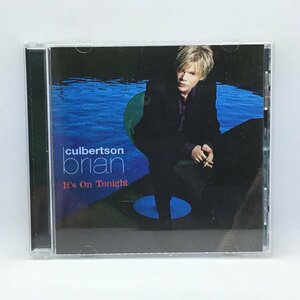 BRIAN CULBERTSON/IT'S ON TONIGHT (CD) B0004535-02 ブライアン・カルバートソン