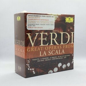 未開封 BOX ◇ V.A. / ミラノ・スカラ座　偉大なヴェルディ・オペラ集　〇21CD 4778121　VERDI GREAT OPERAS FROM LA SCALA