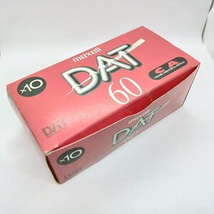 未開封◇Maxell DATテープ 60 10本セット ○DAT TAPE DM60D