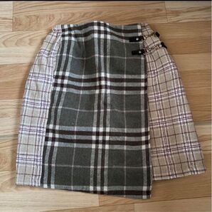 AS KNOW AS チェックスカート