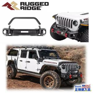 [RUGGED RIDGE ラギッドリッジ]フロントバンパー オーバーライドバー付き Jeep ジープ グラディエーター JT・ラングラー JL/11549.05