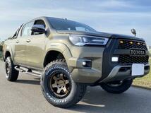 [GI★GEAR ジーアイ・ギア]4ステップ サイドステップ/ランニングボード 一台分 HILUX REVO ハイラックスレボ GUN125 2017年～_画像2