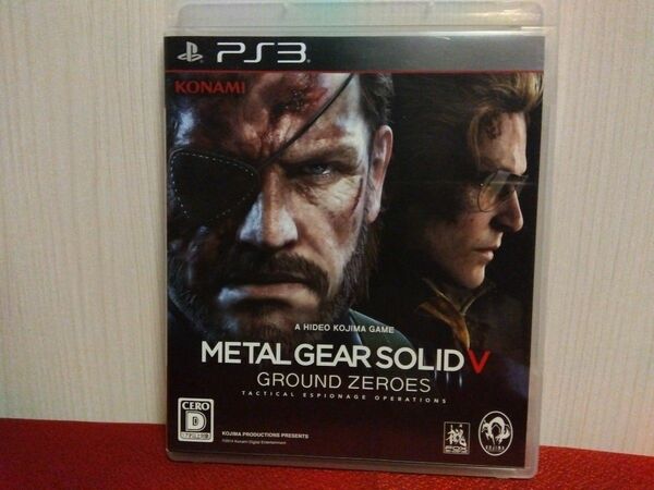 PS3 METAL GEAR SOLID Ⅴ GROUND ZEROES　メタル ギア ソリッド ５