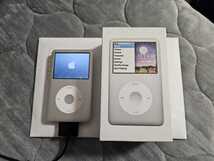 Apple iPod classic 第7世代 LATE2009 最終型 シルバー MC293J 160GB 美品_画像1