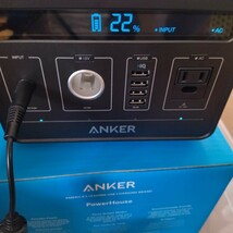 【美品！！】ANKER ポータブル電源 A1701511-9 キャンプ 緊急 POWERHOUSE アンカーパワーハウス アンカー バッテリー 災害対策_画像10
