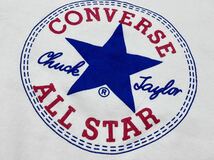 90s USA製 CONVERSE ビッグロゴ デカロゴ スウェット トレーナー　　コンバース ラバープリント 90年代 オールド ヴィンテージ 玉9214_画像4