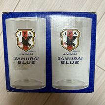 ★未使用★SAMURAI BLUE サムライブルー E賞 ペアグラス _画像4