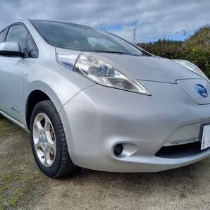 ニッサンリーフEV24KW 平成23年 令和６年１１月残 個人出品になります 現在も使用中ですので多少走行距離伸びますの画像2