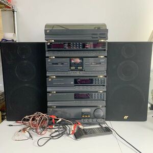 山水 SANSUI サンスイ システムコンポ 700Vi アンプ チューナー CD カセットデッキ イコライザー レコードプレイヤー スピーカー ジャンク