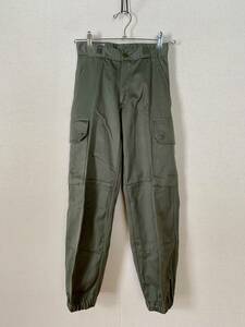 1980s unused the truth thing dead stock France army F2 cargo pants 68M combat pants pala Shute pants M52 M47 M64 England army the US armed forces Y