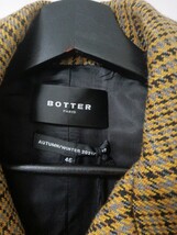 botter check suit jacket 定価23万 fw21-2008 balenciaga martine rose jil sander dries van noten undercover omar afridi 22aw 23aw_画像4