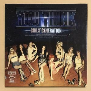 少女時代 You Think 韓国盤 リパケ アルバム CD トレカ LION HEART YOU THINK PARTY Girls Generation