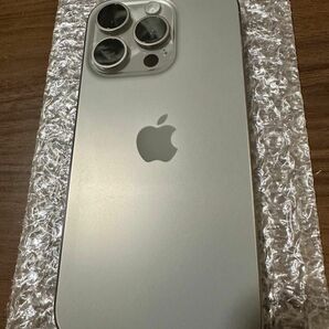 【超美品】 iPhone 15 pro 128GB ナチュラルチタニウム
