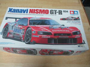 タミヤ製 SUPER GT Xanavi NISMO GT-R R34　スカイラインＧＴ-Ｒ34　ザナヴィ ニスモＧＴＲ（1/24スケール ） 新品未使用