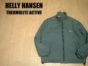 HELLY HANSENデュポンThermolite ACTIVEインサレーション中綿ジャケットM正規HBE1604ヘリーハンセンDupontサーモライトブルゾンダスパーカ