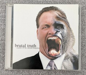 国内盤 帯無し　BRUTAL TRUTH - sounds of the animal kingdom ／ ブルータルトゥルース ハードコア デスメタル death metal hardcore