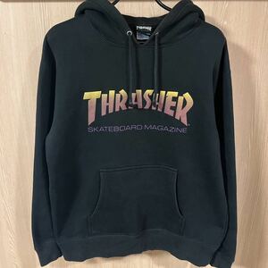 ◆オススメ◆THRASHER プルオーバー パーカー ブラック　サイズL