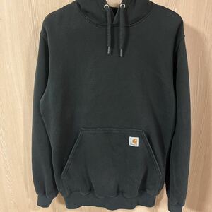 ◆オススメ◆Carhartt ORIGINAL FITプルオーバースウェットパーカー 裏起毛　ブラック　サイズS