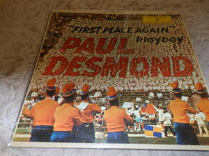 【UK MONO】PAUL DESMOND/FIRST PLACE AGAIN W.B. WM 4020 COAT/FLIP BACK/DG/高音質 貴重な英国盤