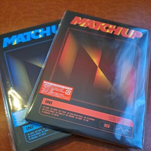 INI CDアルバム DVD付き MATCH UP 初回限定 デジパック BLUEver. REDver.