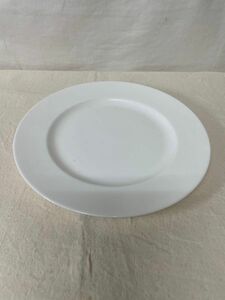 白磁中皿・ケーキ皿・ アイボリーホワイト・レトロ・5枚セット