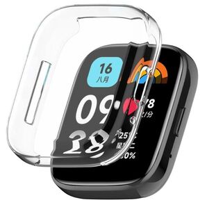 2個セット Xiaomi Redmi Watch 3 Active アクティブ カバー フィルム ケース 液晶画面保護 クリア