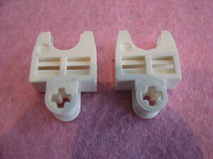 * Lego -LEGO*32174* Bionicle * technique * ball joint socket attaching * axle connector 2x3*2 piece *USED* white * white 