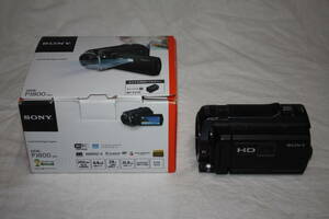 SONY HDR-PJ800 美品　デジタルHDビデオカメラ（検索：NP-FV50、DCR-、PMW-、HXR-、HVR-、AG-AC）