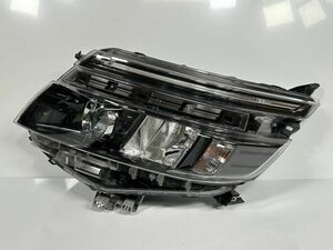 極美品/低走行 ヴォクシー ZRR80W ZRR80G 前期 純正 左ヘッドライト 左ライト LH LED 黒 81170-28D01 81150-28D01 28-229 L 管理22142