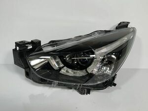 極美品/破損キズ無 デミオ DJ3FS DJ3AS DJ5FS DJ5AS 前期 純正 左ヘッドライト LH LED D09L-51-041F 100-18373 Z D09K-51040 管理21773